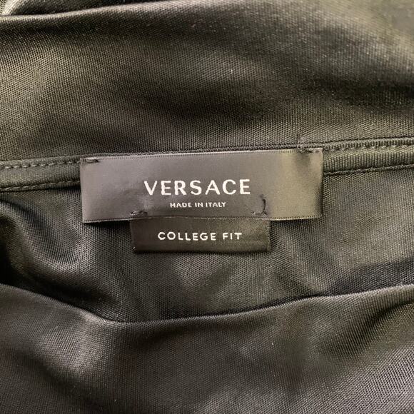 VERSACE Size M Black Print Muscle T-shirt main image 5